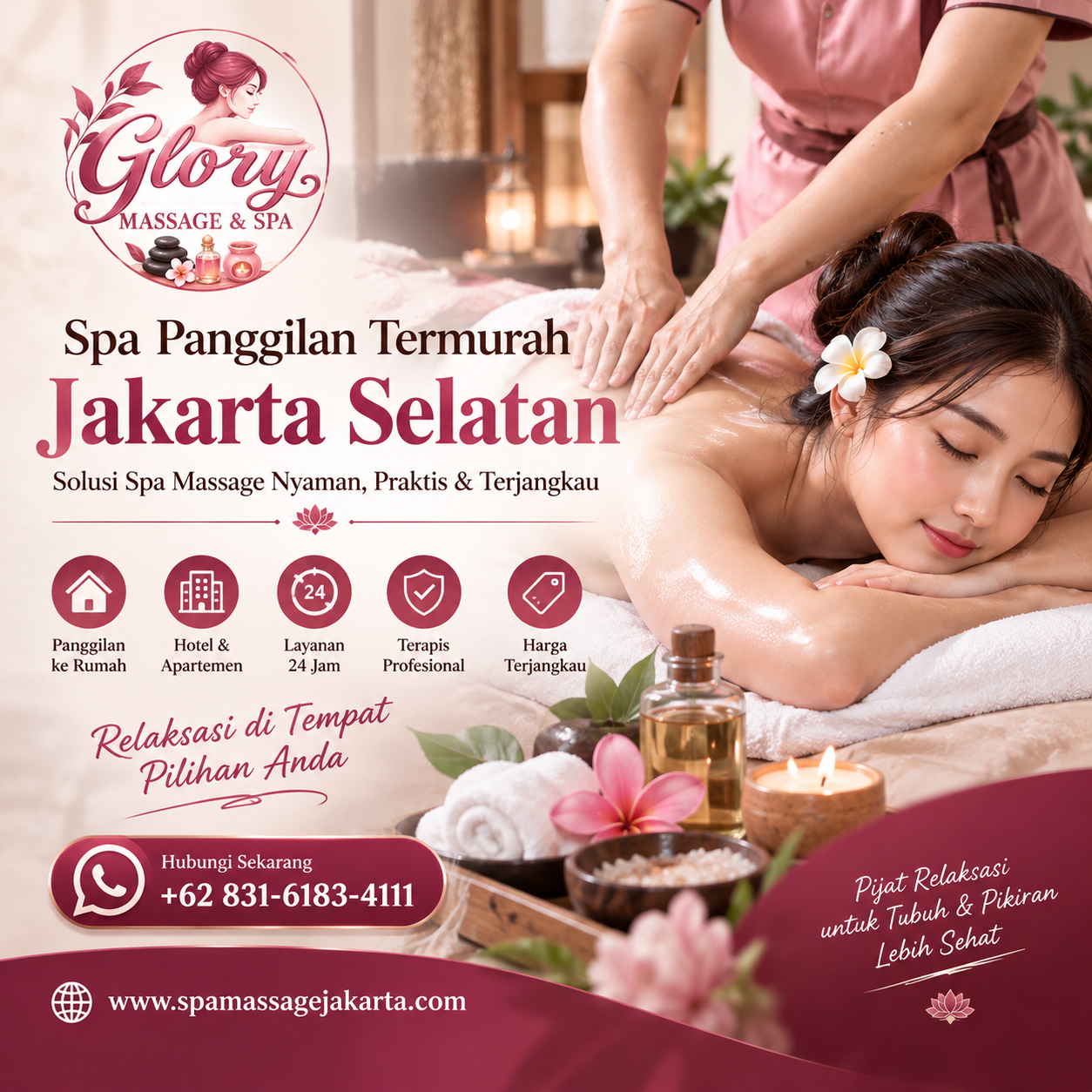 Spa Panggilan Termurah Jakarta Selatan