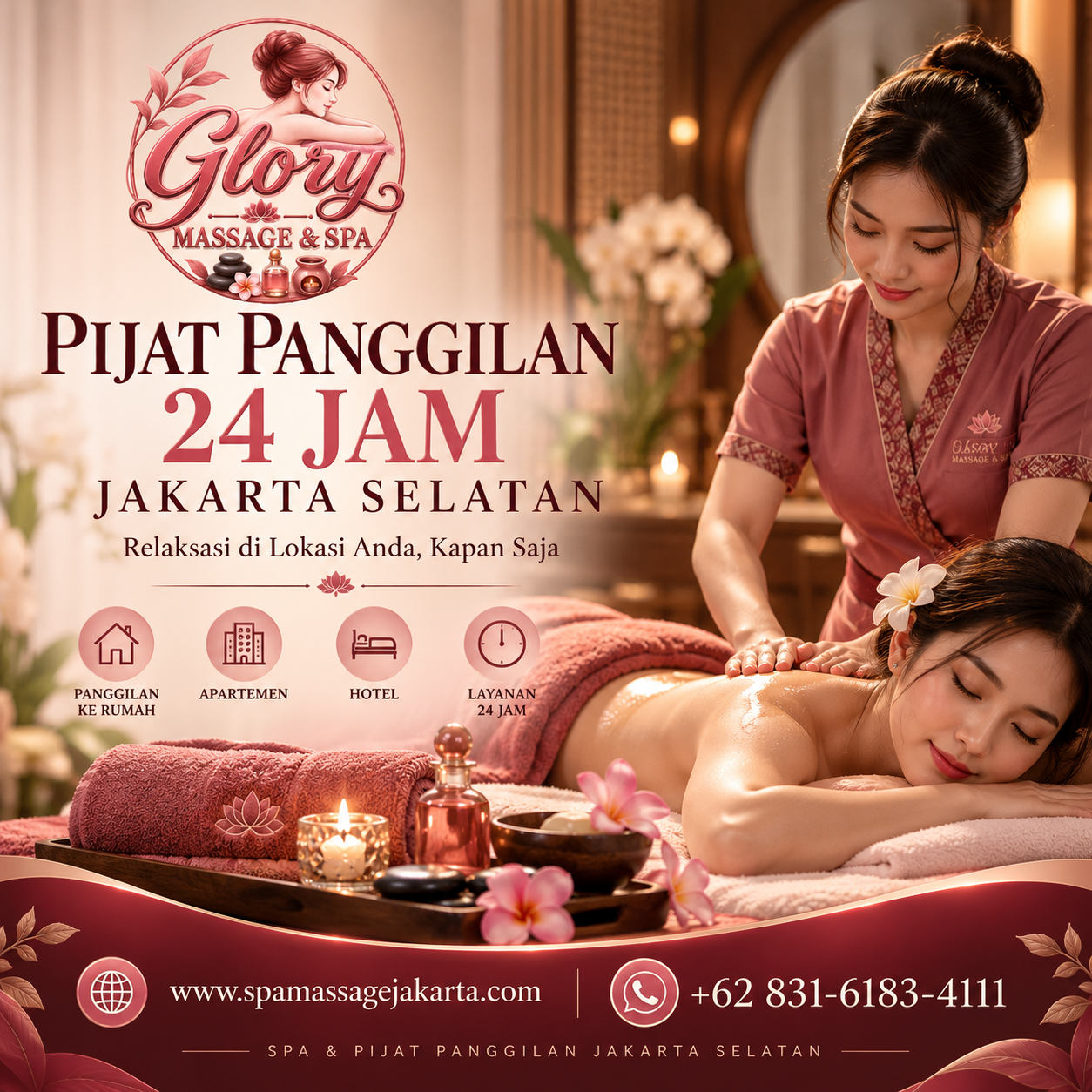 Pijat Panggilan 24 Jam Jakarta Selatan